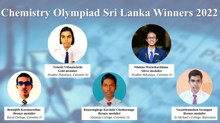 Chemistry Olympiad Sri Lanka Winners 2022